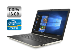 Ноутбук HP 15-dy1074nr / 15.6" (1366x768) TN Touch / Intel Core i3-1005G1 (2 (4) ядра по 1.2 - 3.4 GHz) / 16 GB DDR4 / 512 GB SSD / Intel UHD Graphics / WebCam / Windows 10