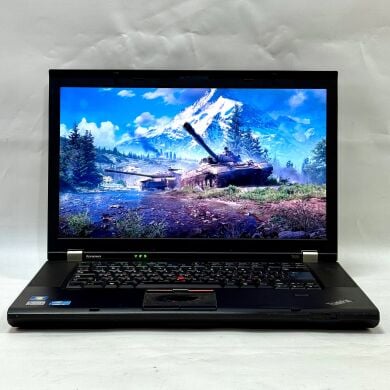 Ноутбук Б-класс Lenovo ThinkPad T520 / 15.6" (1920x1080) TN / Intel Core i7-2670QM (4 (8) ядра по 2.2 - 3.1 GHz) / 8 GB DDR3 / 500 GB HDD / nVidia NVS 4200M, 1 GB GDDR3, 64-bit / WebCam / DVD-ROM / Windows 10 Pro