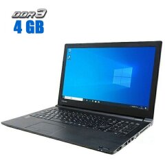 Ноутбук Toshiba Dynabook Satellite B35 / 15.6" (1366x768) TN / Intel Core i3-5005U (2 (4) ядра по 2.0 GHz) / 4 GB DDR3 / 120 GB SSD / Intel HD Graphics 5500 / DVD-RW