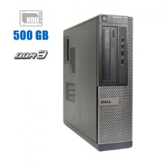 ПК Dell OptiPlex 390 DT / Intel Core i3-2100 (2 (4) ядра по 3.1 GHz) / 4 GB DDR3 / 500 GB HDD / Intel HD Graphics 2000 / DVD-ROM