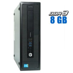 ПК HP ProDesk 600 G1 SFF / Intel Core i3-4160 (2 (4) ядра по 3.6 GHz) / 8 GB DDR3 / 120 GB SSD / Intel HD Graphics 4400