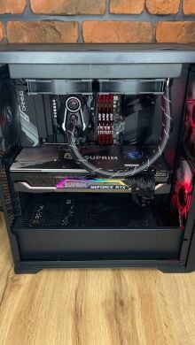 Збірка під замовлення: новий ігровий ПК Lian Li LanCool 215 Tempered Glass Tower / Intel Core i5-13400F (10 (16) ядер по 1.8 - 3.6 GHz) / 32 GB DDR4 / 1000 GB SSD M.2 + 1000 GB HDD / nVidia GeForce RTX 3090, 24 GB GDDR5X, 384-bit / 850W