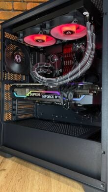Збірка під замовлення: новий ігровий ПК Lian Li LanCool 215 Tempered Glass Tower / Intel Core i5-13400F (10 (16) ядер по 1.8 - 3.6 GHz) / 32 GB DDR4 / 1000 GB SSD M.2 + 1000 GB HDD / nVidia GeForce RTX 3090, 24 GB GDDR5X, 384-bit / 850W