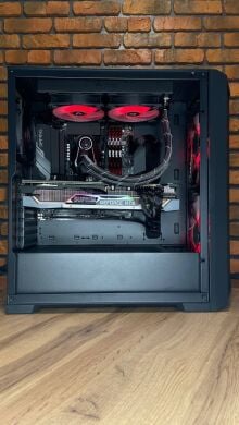 Збірка під замовлення: новий ігровий ПК Lian Li LanCool 215 Tempered Glass Tower / Intel Core i5-13400F (10 (16) ядер по 1.8 - 3.6 GHz) / 32 GB DDR4 / 1000 GB SSD M.2 + 1000 GB HDD / nVidia GeForce RTX 3090, 24 GB GDDR5X, 384-bit / 850W