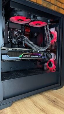 Збірка під замовлення: новий ігровий ПК Lian Li LanCool 215 Tempered Glass Tower / Intel Core i5-13400F (10 (16) ядер по 1.8 - 3.6 GHz) / 32 GB DDR4 / 1000 GB SSD M.2 + 1000 GB HDD / nVidia GeForce RTX 3090, 24 GB GDDR5X, 384-bit / 850W