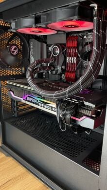 Збірка під замовлення: новий ігровий ПК Lian Li LanCool 215 Tempered Glass Tower / Intel Core i5-13400F (10 (16) ядер по 1.8 - 3.6 GHz) / 32 GB DDR4 / 1000 GB SSD M.2 + 1000 GB HDD / nVidia GeForce RTX 3090, 24 GB GDDR5X, 384-bit / 850W