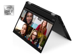 Ультрабук-трансформер Lenovo ThinkPad X13 Yoga G1 / 13.3" (1920x1080) IPS Touch / Intel Core i7-10610U (4 (8) ядра по 1.8 - 4.9 GHz) / 16 GB DDR4 / 512 GB SSD / Intel UHD Graphics 620 / WebCam