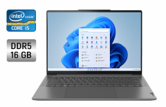 Ультрабук Б-клас Lenovo Yoga Pro 7 / 14.5" (2560x1600) IPS / Intel Core i5-13500H (12 (16) ядер по 3.5 - 4.7 GHz) / 16 GB DDR5 / 512 GB SSD / Intel Iris Xe Graphics / WebCam