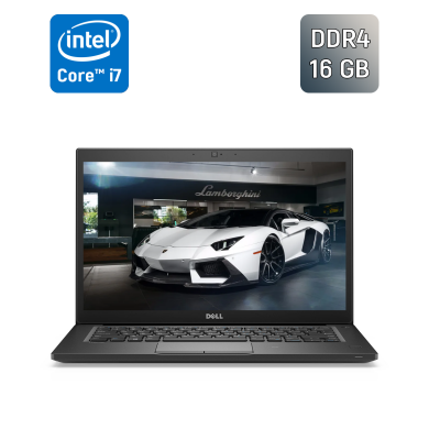 Ультрабук Dell Latitude 7490 / 14" (1920x1080) IPS / Intel Core i7-8650U (4 (8) ядра по 1.9 - 4.2 GHz) / 16 GB DDR4 / 256 GB SSD / Intel UHD Graphics 620 / WebCam / TouchID Ультрабук Dell Latitude 7490 / 14" (1920x1080) IPS / Intel Core i7-8650U (4 (8) ядра по 1.9 - 4.2 GHz) / 16 GB DDR4 / 256 GB SSD / Intel UHD Graphics 620 / WebCam / TouchID