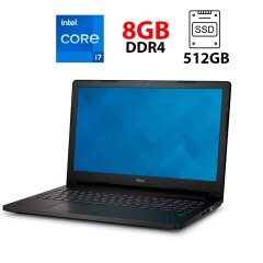 Ультрабук Dell Latitude E7470 / 14" (2560x1440) IPS Touch / Intel Core i7-6600U (2 (4) ядра по 2.6 - 3.4 GHz) / 8 GB DDR4 / 512 GB SSD / Intel HD Graphics 520 / WebCam