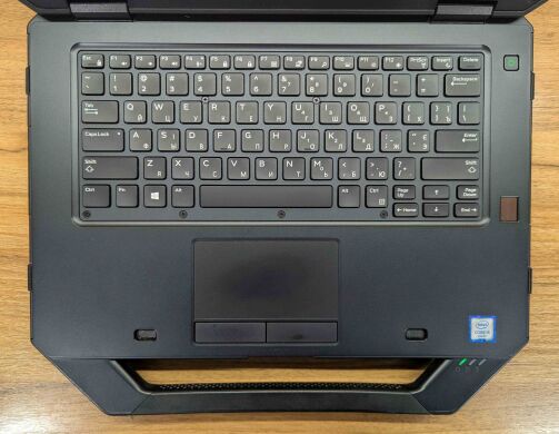 Захищений ноутбук Dell Rugged Latitude 5414 / 14" (1920x1080) IPS Touch / Intel Core i5-6300U (2 (4) ядра по 2.4 - 3.0 GHz) / 8 GB DDR4 / 240 GB SSD / Intel HD Graphics 520 / Fingerprint / WebCam / Windows 10