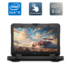 Защищенный ноутбук Dell Rugged Latitude 5414 / 14" (1920x1080) IPS Touch / Intel Core i5-6300U (2 (4) ядра по 2.4 - 3.0 GHz) / 8 GB DDR4 / 240 GB SSD / Intel HD Graphics 520 / Fingerprint / WebCam / Windows 10