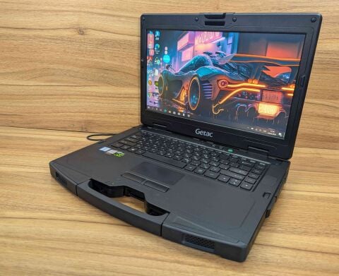 Защищенный ноутбук Getac S410 / 14" (1920x1080) IPS Touch / Intel Core i7-6600U (2 (4) ядра по 2.6 - 3.4 GHz) / 8 GB DDR4 / 480 GB SSD / nVidia GeForce GTX 950M, 2 GB GDDR5, 128-bit / Windows 10
