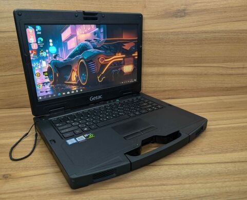 Защищенный ноутбук Getac S410 / 14" (1920x1080) IPS Touch / Intel Core i7-6600U (2 (4) ядра по 2.6 - 3.4 GHz) / 8 GB DDR4 / 480 GB SSD / nVidia GeForce GTX 950M, 2 GB GDDR5, 128-bit / Windows 10