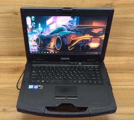 Защищенный ноутбук Getac S410 / 14" (1920x1080) IPS Touch / Intel Core i7-6600U (2 (4) ядра по 2.6 - 3.4 GHz) / 8 GB DDR4 / 480 GB SSD / nVidia GeForce GTX 950M, 2 GB GDDR5, 128-bit / Windows 10