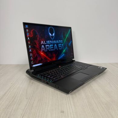 Ігровий ноутбук Б-клас Dell Alienware Area 51m / 17.3" (1920x1080) IPS / Intel Core i7-9700K (8 ядер по 3.6 - 4.9 GHz) / 16 GB DDR4 / 512 GB SSD M.2 + 1000 GB HDD / nVidia GeForce RTX 2060, 6 GB GDDR6, 192-bit / WebCam Ігровий ноутбук Б-клас Dell Alienware Area 51m / 17.3" (1920x1080) IPS / Intel Core i7-9700K (8 ядер по 3.6 - 4.9 GHz) / 16 GB DDR4 / 512 GB SSD M.2 + 1000 GB HDD / nVidia GeForce RTX 2060, 6 GB GDDR6, 192-bit / WebCam