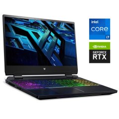 Игровой ноутбук Acer Predator Helios 300 PH315-55 / 15.6" (1920x1080) IPS / Intel Core i7-12700H (14 (20) ядер по 3.5 - 4.7 GHz) / 16 GB DDR4 / 512 GB SSD / nVidia GeForce RTX 3060, 6 GB GDDR6, 192-bit / WebCam / Win 11