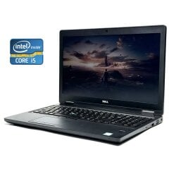 Ноутбук Dell Latitude 5580 / 15.6" (1920x1080) IPS / Intel Core i5-6300U (2 (4) ядра по 2.4 - 3.0 GHz) / 8 GB DDR4 / 128 GB SSD / Intel HD Graphics 520 / WebCam / Win 10 Pro