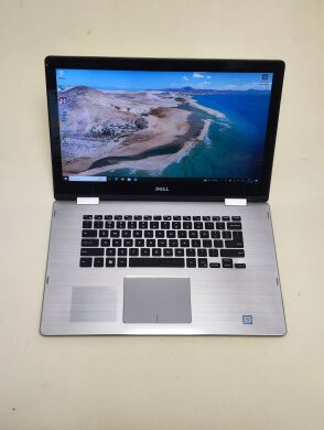 Ноутбук-трансформер Б-клас Dell Inspiron 15 7579 2-in-1 / 15.6" (1920x1080) IPS Touch / Intel Core i5-7200U (2 (4) ядра по 2.5 - 3.1 GHz) / 8 GB DDR3 / 256 GB SSD / Intel HD Graphics 620 / WebCam