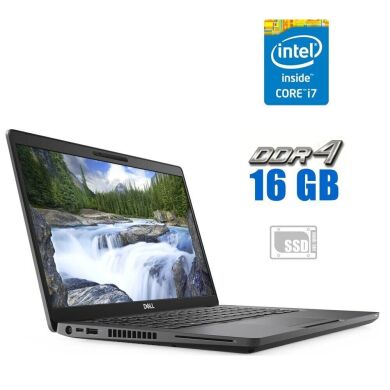 Ультрабук Dell Latitude 5401 / 14" (1920x1080) IPS / Intel Core i7-9850H (6 (12) ядер по 2.6 - 4.6 GHz) / 16 GB DDR4 / 250 GB SSD / Intel UHD Graphics 630 / WebCam Ультрабук Dell Latitude 5401 / 14" (1920x1080) IPS / Intel Core i7-9850H (6 (12) ядер по 2.6 - 4.6 GHz) / 16 GB DDR4 / 250 GB SSD / Intel UHD Graphics 630 / WebCam
