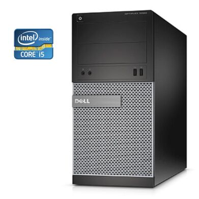 ПК Dell OptiPlex 3020 Tower / Intel Core i5-4590 (4 ядра по 3.3 - 3.7 GHz) / 4 GB DDR3 / 500 GB HDD / Intel HD Graphics 4600