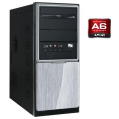 ПК Gigabyte Tower / AMD A6-6400K (2 ядра по 3.9 - 4.1 GHz) / 8 GB DDR3 / 250 GB HDD / AMD Radeon HD 8470D Graphics / 400W / DVD-RW