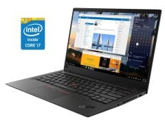Ультрабук Б-клас Lenovo ThinkPad X1 Carbon Gen 6 / 14" (1920x1080) IPS Touch / Intel Core i7-8650U (4 (8) ядра по 1.9 - 4.2 GHz) / 16 GB DDR4 / 512 GB SSD / Intel UHD Graphics 620 / WebCam