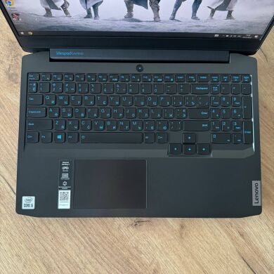 Игровой ноутбук Lenovo Ideapad Gaming 3 15IMH05 / 15.6" (1920x1080) IPS / Intel Core i5-10300H (4 (8) ядра по 2.5 - 4.5 GHz) / 16 GB DDR4 / 128 GB SSD + 1000 GB HDD / nVidia GeForce GTX 1650, 4GB GDDR6, 128-bit / WebCam Игровой ноутбук Lenovo Ideapad Gaming 3 15IMH05 / 15.6" (1920x1080) IPS / Intel Core i5-10300H (4 (8) ядра по 2.5 - 4.5 GHz) / 16 GB DDR4 / 128 GB SSD + 1000 GB HDD / nVidia GeForce GTX 1650, 4GB GDDR6, 128-bit / WebCam