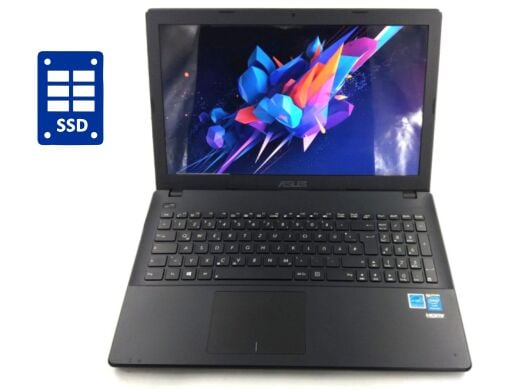 Ноутбук Б-клас Asus F551C / 15.6" (1366x768) TN / Intel Celeron 1007U (2 ядра по 1.5 GHz) / 4 GB DDR3 / 128 GB SSD / Intel HD Graphics / WebCam / Win 10 Home Ноутбук Б-клас Asus F551C / 15.6" (1366x768) TN / Intel Celeron 1007U (2 ядра по 1.5 GHz) / 4 GB DDR3 / 128 GB SSD / Intel HD Graphics / WebCam / Win 10 Home