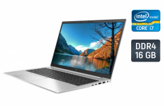 Ультрабук HP EliteBook 850 G8 / 15.6" (1920x1080) IPS / Intel Core i7-1185G7 (4 (8) ядра по 3.0 - 4.8 GHz) / 16 GB DDR4 / 480 GB SSD / Intel Iris Xe Graphics / WebCam / TouchID / Windows 10