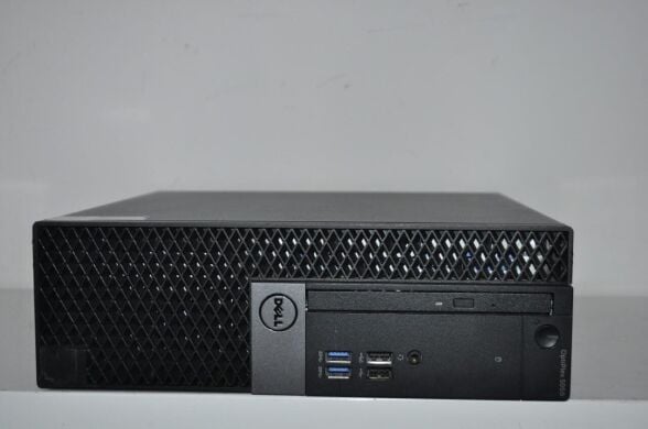 Компьютер Dell OptiPlex 5050 SFF / Intel Core i5-7500T (4 ядра по 2.7 - 3.3 GHz) / 8 GB DDR4 / 240 GB SSD / Intel HD Graphics 530 / DVD-ROM / Windows 11 Pro