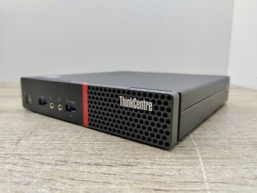 Неттоп Lenovo ThinkCentre M900 Tiny USFF / Intel Core i3-6100T (2 (4) ядра по 3.2 GHz) / 8 GB DDR4 / 240 GB SSD / Intel HD Graphics 530 / Блок питания