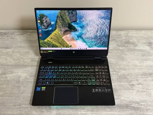 Ігровий ноутбук Acer Predator Helios 300 PH315-55 / 15.6" (1920x1080) IPS / Intel Core i7-12700H (14 (20) ядер по 3.5 - 4.7 GHz) / 16 GB DDR4 / 512 GB SSD / nVidia GeForce RTX 3060, 6 GB GDDR6, 192-bit / WebCam / Win 11