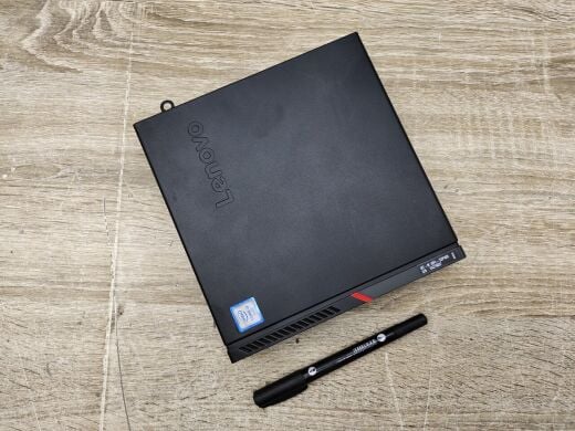 Неттоп Lenovo ThinkCentre M900 Tiny USFF / Intel Core i3-6100T (2 (4) ядра по 3.2 GHz) / 8 GB DDR4 / 240 GB SSD / Intel HD Graphics 530 / Блок питания