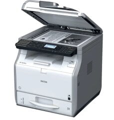 МФУ Ricoh Aficio SP3610sf / Лазерная монохромная печать / 600x600 dpi / A4 / 31 стр/мин / USB 2.0, Ethernet / Дуплекс