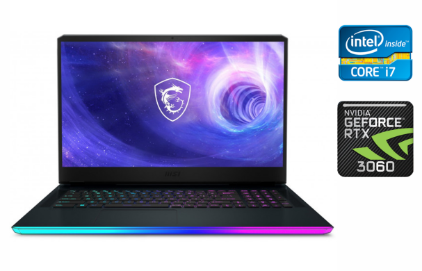 Игровой ноутбук Б-класс MSI MS-17K3 / 17.3" (1920x1080) IPS / Intel Core i7-11800H (8 (16) ядер по 2.3 - 4.6 GHz) / 32 GB DDR4 / 2000 GB SSD + 1000 GB SSD / nVidia GeForce RTX 3060, 6 GB GDDR6, 192-bit / WebCam / Windows 10 Игровой ноутбук Б-класс MSI MS-17K3 / 17.3" (1920x1080) IPS / Intel Core i7-11800H (8 (16) ядер по 2.3 - 4.6 GHz) / 32 GB DDR4 / 2000 GB SSD + 1000 GB SSD / nVidia GeForce RTX 3060, 6 GB GDDR6, 192-bit / WebCam / Windows 10