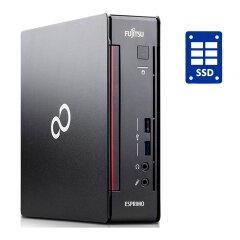Неттоп Б-клас Fujitsu Esprimo Q956 USFF / Intel Core i3-6100T (2 (4) ядра по 3.2 GHz) / 8 GB DDR4 / 256 GB SSD M.2 / Intel HD Graphics 530 Неттоп Б-клас Fujitsu Esprimo Q956 USFF / Intel Core i3-6100T (2 (4) ядра по 3.2 GHz) / 8 GB DDR4 / 256 GB SSD M.2 / Intel HD Graphics 530