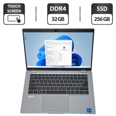 Ультрабук Dell Latitude 5420 / 14" (1920x1080) IPS Touch / Intel Core i5-1145G7 (4 (8) ядра по 4.4 GHz) / 32 GB DDR4 / 256 GB SSD / Intel Iris Xe Graphics / WebCam / Windows 11 Pro