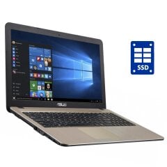 Ультрабук Asus VivoBook X540LA / 15.6" (1920x1080) TN / Intel Core i3-5005U (2 (4) ядра по 2.0 GHz) / 8 GB DDR3 / 256 GB SSD / Intel HD Graphics 5500 / WebCam / Win 10 Home