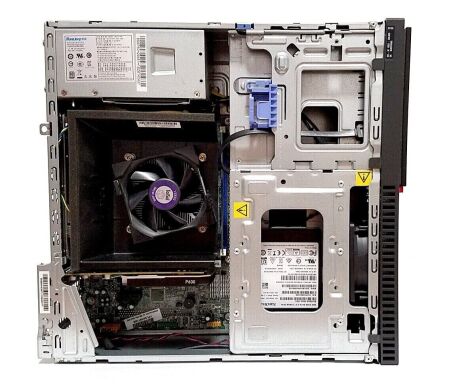 ПК Lenovo ThinkCentre M700 SFF / Intel Core i3-6100 (2 (4) ядра по 3.7 GHz) / 16 GB DDR4 / 256 GB SSD + 2000 GB HDD / nVidia Quadro P600, 2 GB GDDR5, 128-bit / Win 10 Home ПК Lenovo ThinkCentre M700 SFF / Intel Core i3-6100 (2 (4) ядра по 3.7 GHz) / 16 GB DDR4 / 256 GB SSD + 2000 GB HDD / nVidia Quadro P600, 2 GB GDDR5, 128-bit / Win 10 Home