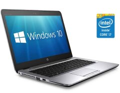 Ультрабук HP EliteBook 840 G3 / 14" (1920x1080) TN / Intel Core i7-6500U (2 (4) ядра по 2.5 - 3.1 GHz) / 8 GB DDR4 / 512 GB SSD / Intel HD Graphics 520 / WebCam / Win 10 Pro