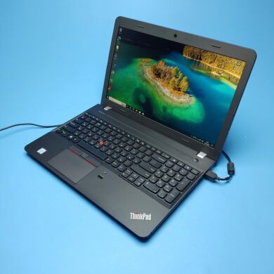 Ноутбук Б-клас Lenovo ThinkPad E560 / 15.6" (1920x1080) IPS / Intel Core i7-6500U (2 (4) ядра по 2.5 - 3.1 GHz) / 8 GB DDR3 / 240 GB SSD / AMD Radeon R7 M370, 2 GB GDDR5, 128-bit / WebCam / Win 10 Pro