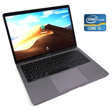 Ультрабук Б-клас Apple MacBook Pro 13 (2019) / 13.3" (2560x1600) IPS / Intel Core i5-8257U (4 (8) ядра по 1.4 - 3.9 GHz) / 8 GB DDR3 / 256 GB SSD / Intel Iris Plus Graphics 645 / WebCam / MacOS