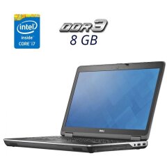 Ноутбук Б-класс Dell Latitude E6540 / 15.6" (1366x768) TN / Intel Core i7-4610M (2 (4) ядра по 3.0 - 3.7 GHz) / 8 GB DDR3 / 120 GB SSD / AMD Radeon HD 8790M, 2 GB DDR5, 128-bit / WebCam