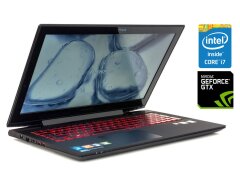 Игровой ноутбук Б-класс Lenovo IdeaPad Y50-70 / 15.6" (1920x1080) TN / Intel Core i7-4700HQ (4 (8) ядра по 2.4 - 3.4 GHz) / 8 GB DDR3 / 512 GB SSD / nVidia GeForce GTX 860M, 2 GB GDDR5, 128-bit / WebCam