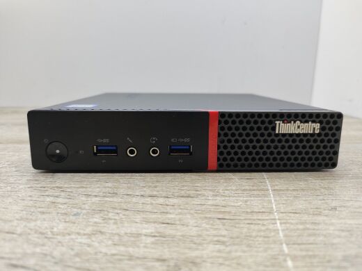 Неттоп Lenovo ThinkCentre M900 Tiny USFF / Intel Core i3-6100T (2 (4) ядра по 3.2 GHz) / 8 GB DDR4 / 240 GB SSD / Intel HD Graphics 530 / Блок питания