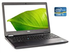 Ноутбук Dell Latitude 5580 / 15.6" (1920x1080) TN / Intel Core i5-7440HQ (4 ядра по 2.8 - 3.8 GHz) / 8 GB DDR4 / 256 GB SSD M.2 / Intel HD Graphics 630 / WebCam / Win 10