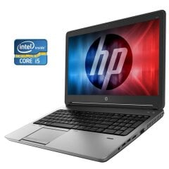 Ноутбук HP ProBook 650 G1 / 15.6" (1366x768) TN / Intel Core i5-4210M (2 (4) ядра по 2.6 - 3.2 GHz) / 8 GB DDR3 / 120 GB SSD / Intel HD Graphics 4600 / WebCam / DVD-ROM