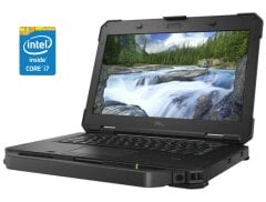 Захищений ноутбук Dell Latitude 5420 Rugged / 14" (1920x1080) IPS Touch / Intel Core i7-8650U (4 (8) ядра по 1.9 - 4.2 GHz) / 16 GB DDR4 / 256 GB SSD / AMD Radeon RX 540, 2 GB GDDR5, 128-bit / WebCam / Win 10 Pro / Дві АКБ