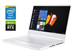 Игровой ноутбук Acer ConceptD CN715-71 / 15.6" (3840x2160) IPS / Intel Core i7-9750H (6 (12) ядер по 2.6 - 4.5 GHz) / 16 GB DDR4 / 1000 GB SSD / nVidia GeForce RTX 2060, 6 GB GDDR6, 192-bit / WebCam